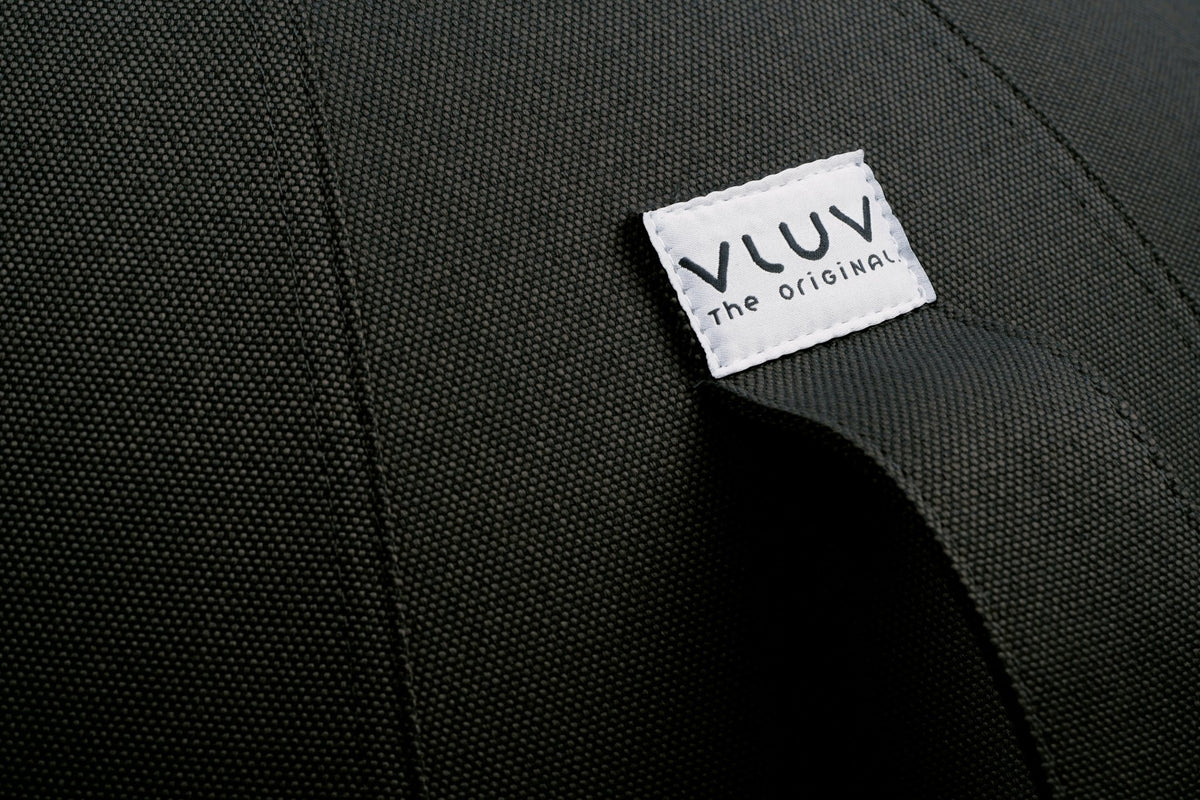 Siège ergonomique en tissu canevas noir 60 cm LEIV - VLUV - The Cool Republic