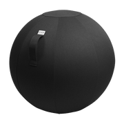 Siège ergonomique en tissu canevas noir 70 cm LEIV - VLUV - The Cool Republic