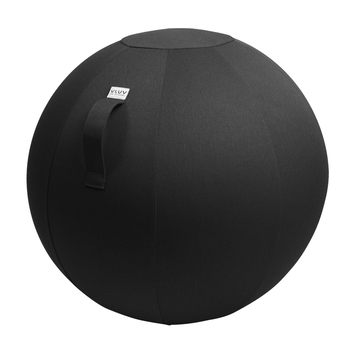 Siège ergonomique en tissu canevas noir 70 cm LEIV - VLUV - The Cool Republic