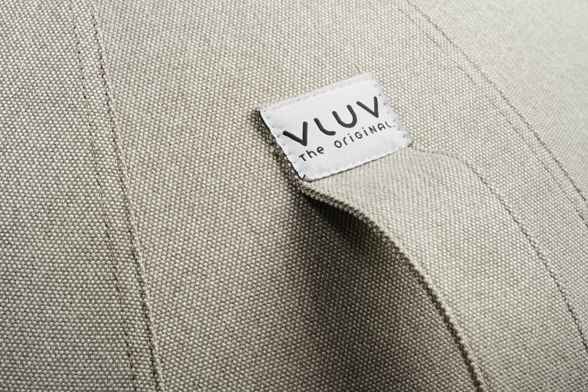 Siège ergonomique en tissu canevas pierre 70 cm LEIV - VLUV - The Cool Republic