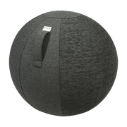 Siège ergonomique en tissu polyester anthracite 60 cm STOV - VLUV - The Cool Republic