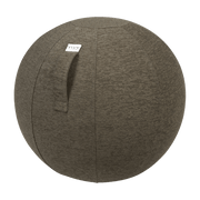 Siège ergonomique en tissu polyester grège 70 cm STOV - VLUV - The Cool Republic