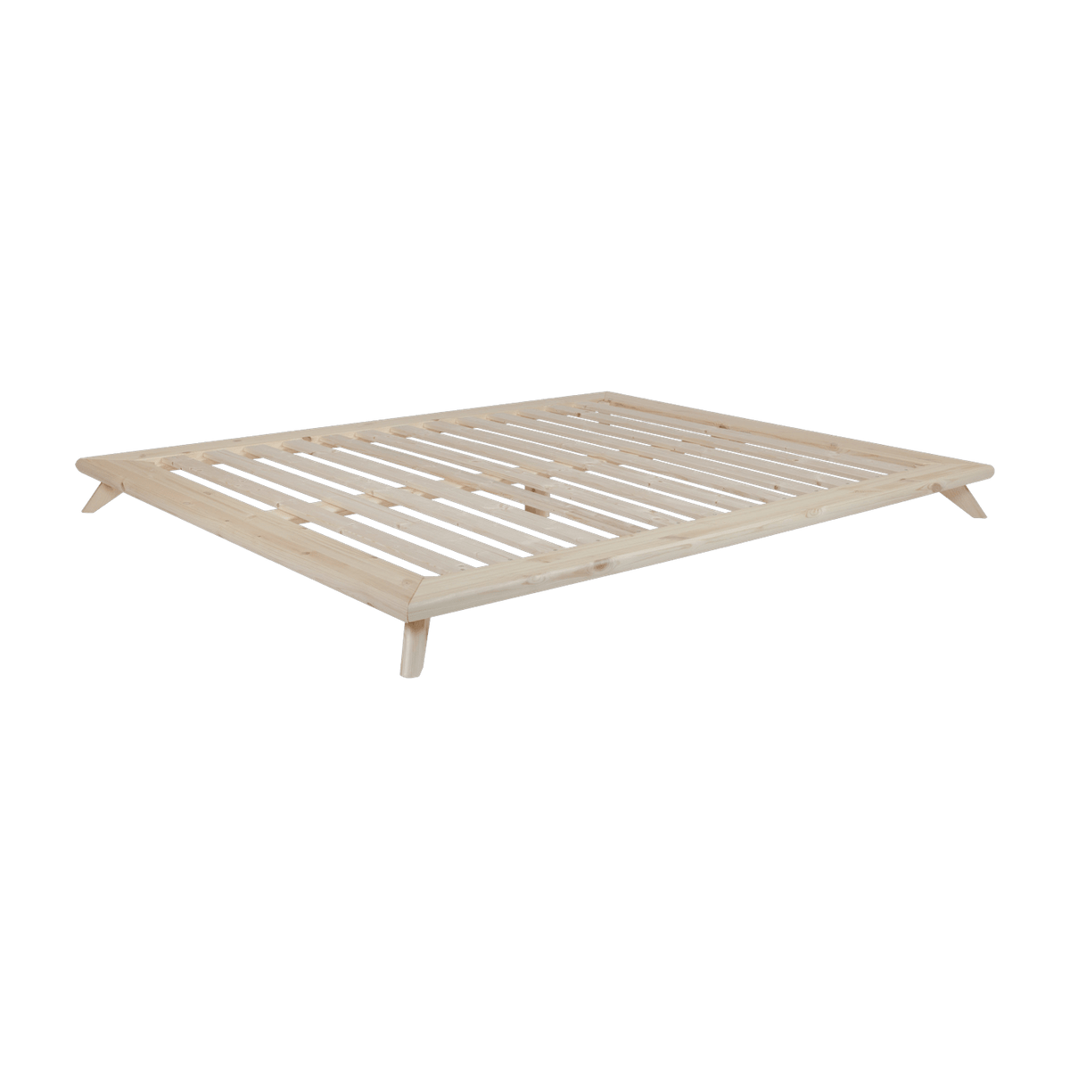 Sommier en bois clair 160x200cm Senza - Karup Design - The Cool Republic