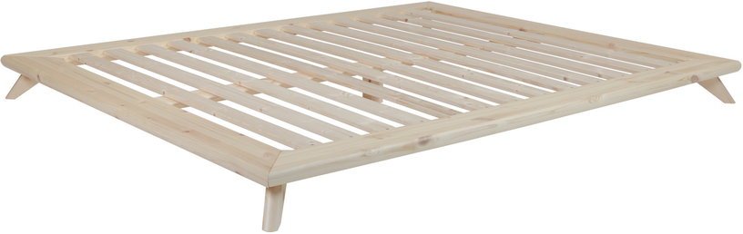 Sommier en bois clair 160x200cm Senza - Karup Design - The Cool Republic