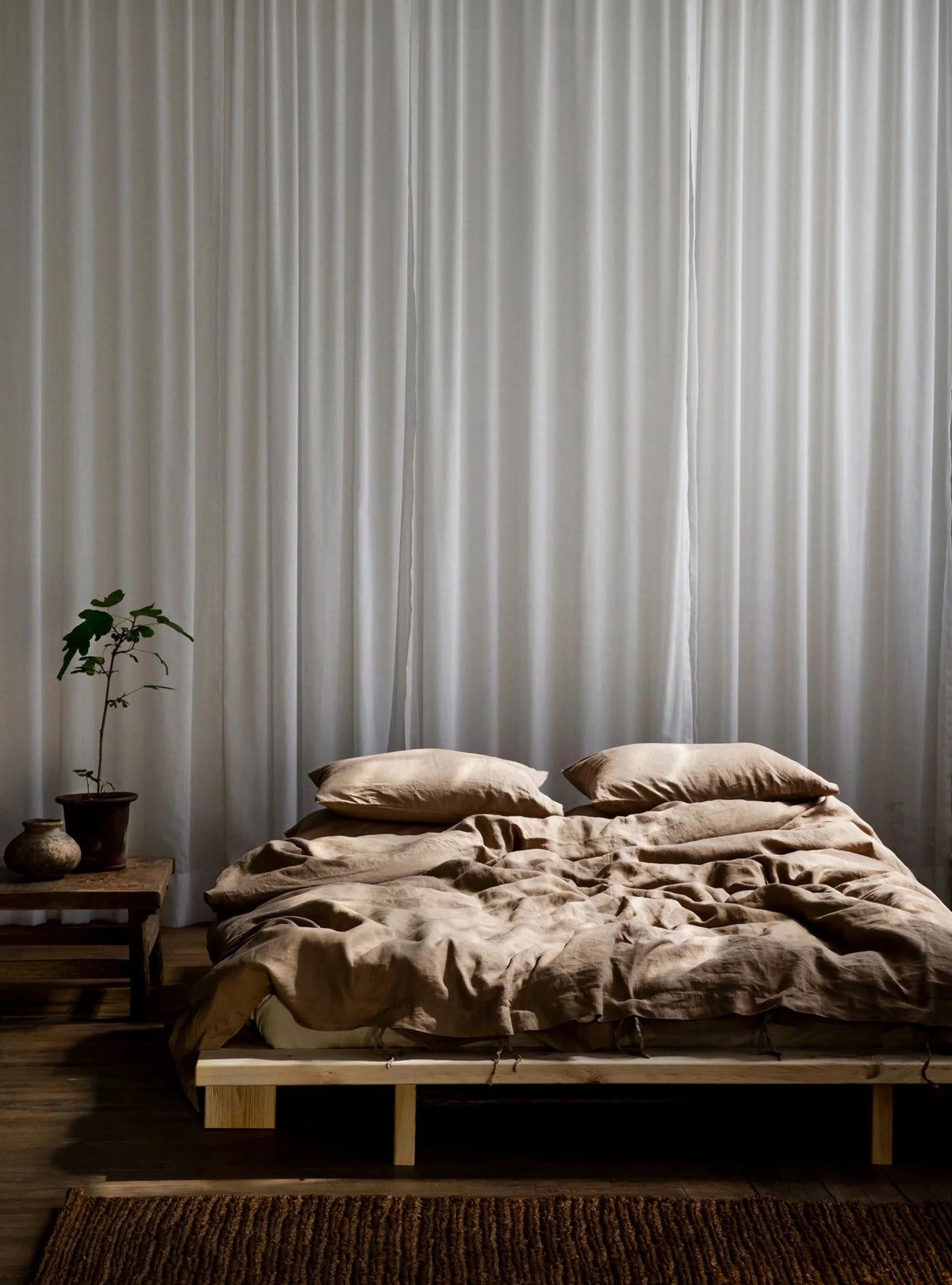 Sommier en bois de chêne 160x200cm Japan - Karup Design - The Cool Republic