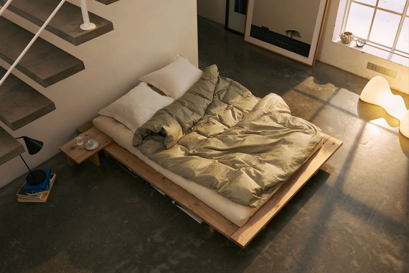Sommier en bois de chêne 90x200cm Japan - Karup Design - The Cool Republic