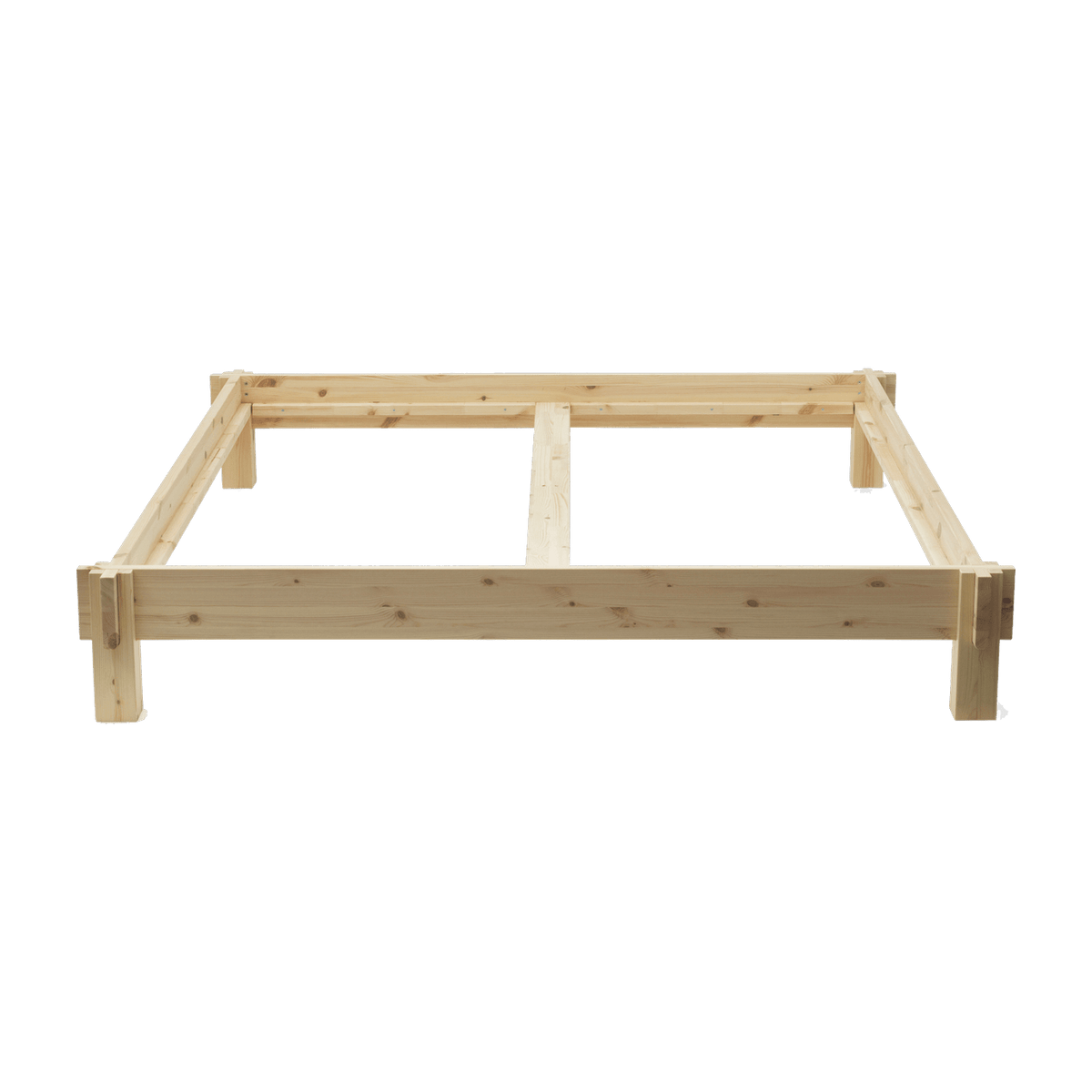 Sommier en bois de pin 200 x 160 cm Notch - Normann Copenhagen - The Cool Republic