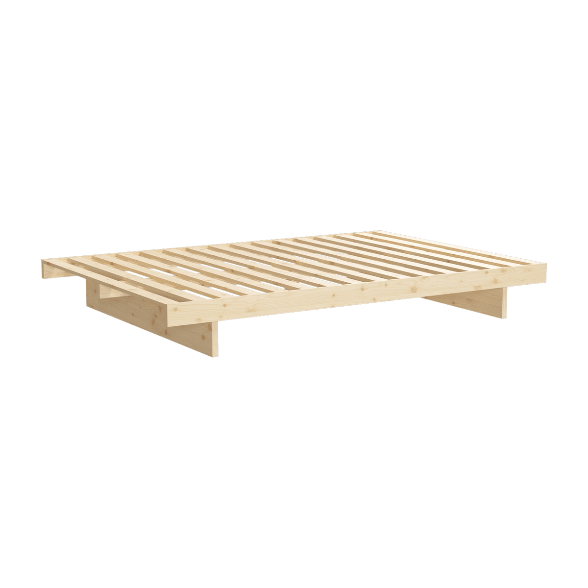 Sommier en bois de pin naturel 160x200cm Kanso - Karup Design - The Cool Republic