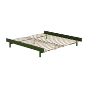 Sommier extensible 90-180cm en acier blanc avec lattes - Moebe - The Cool Republic