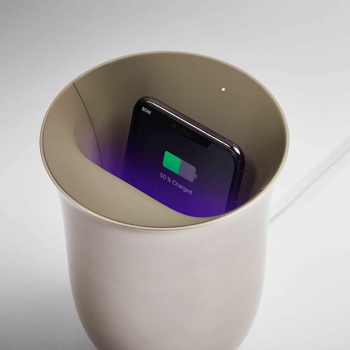 Station de Charge sans fil doré Oblio - Lexon - The Cool Republic