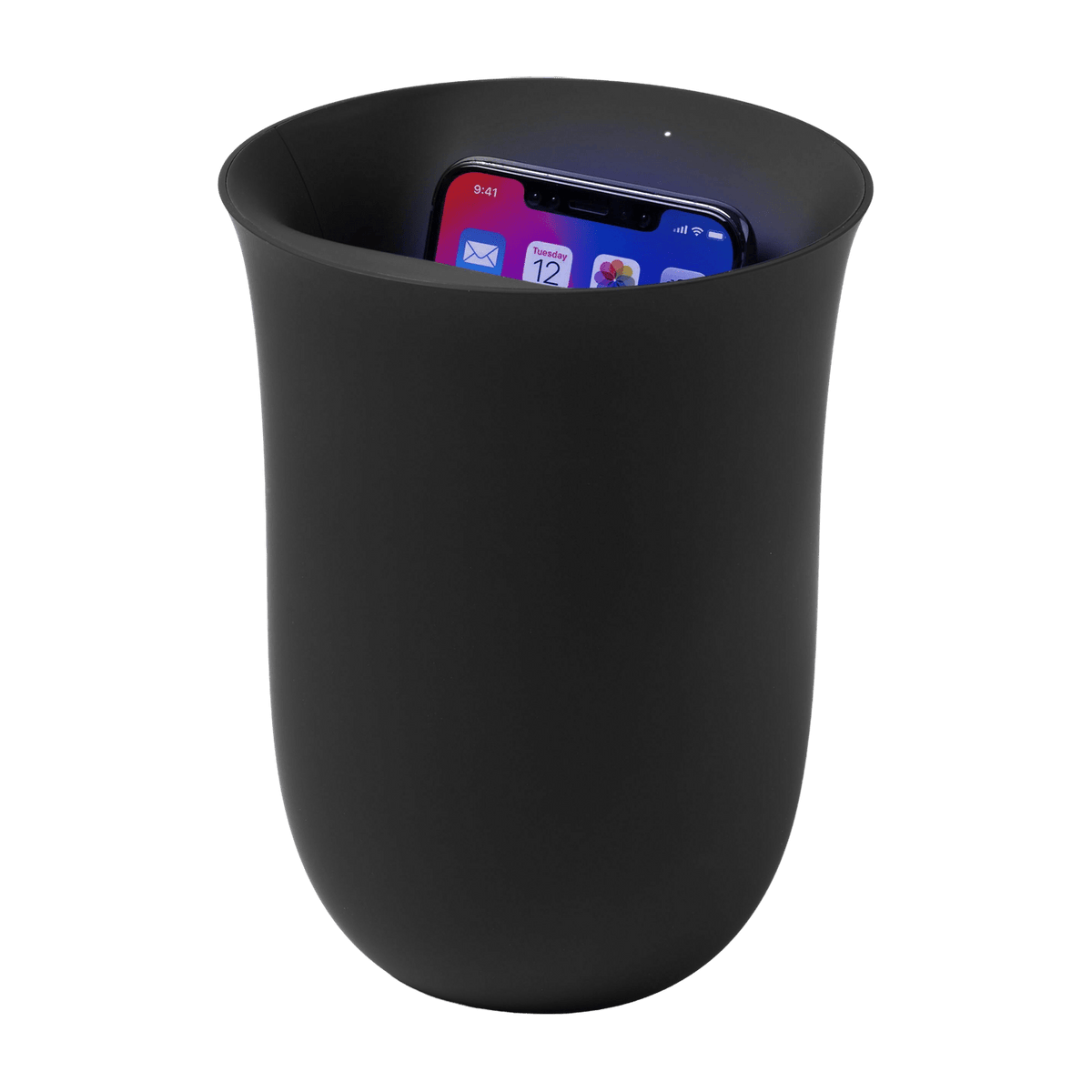 Station de Charge sans fil noire Oblio - Lexon - The Cool Republic