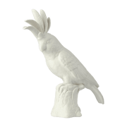 Statue en proceleine blanche Cacatoes - Pols Potten - The Cool Republic