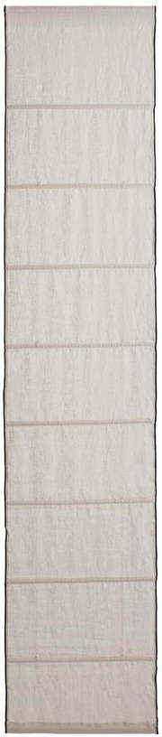 Store bateau 220x150 cm Beige Et Bourdon Noir Carlina - Madura - The Cool Republic