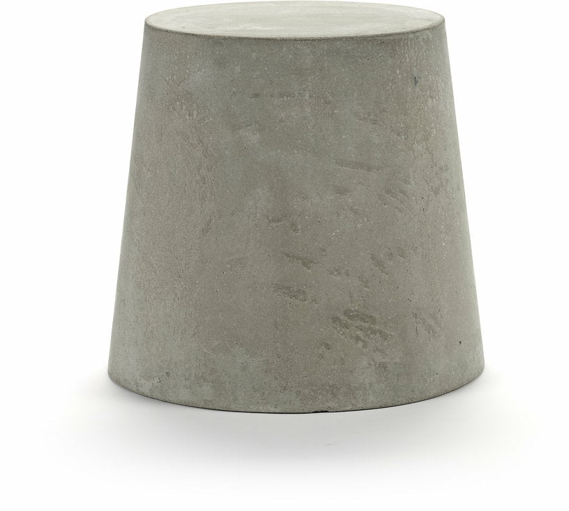 Support d'assiette en béton gris clair 23 x 21 cm - Serax - The Cool Republic