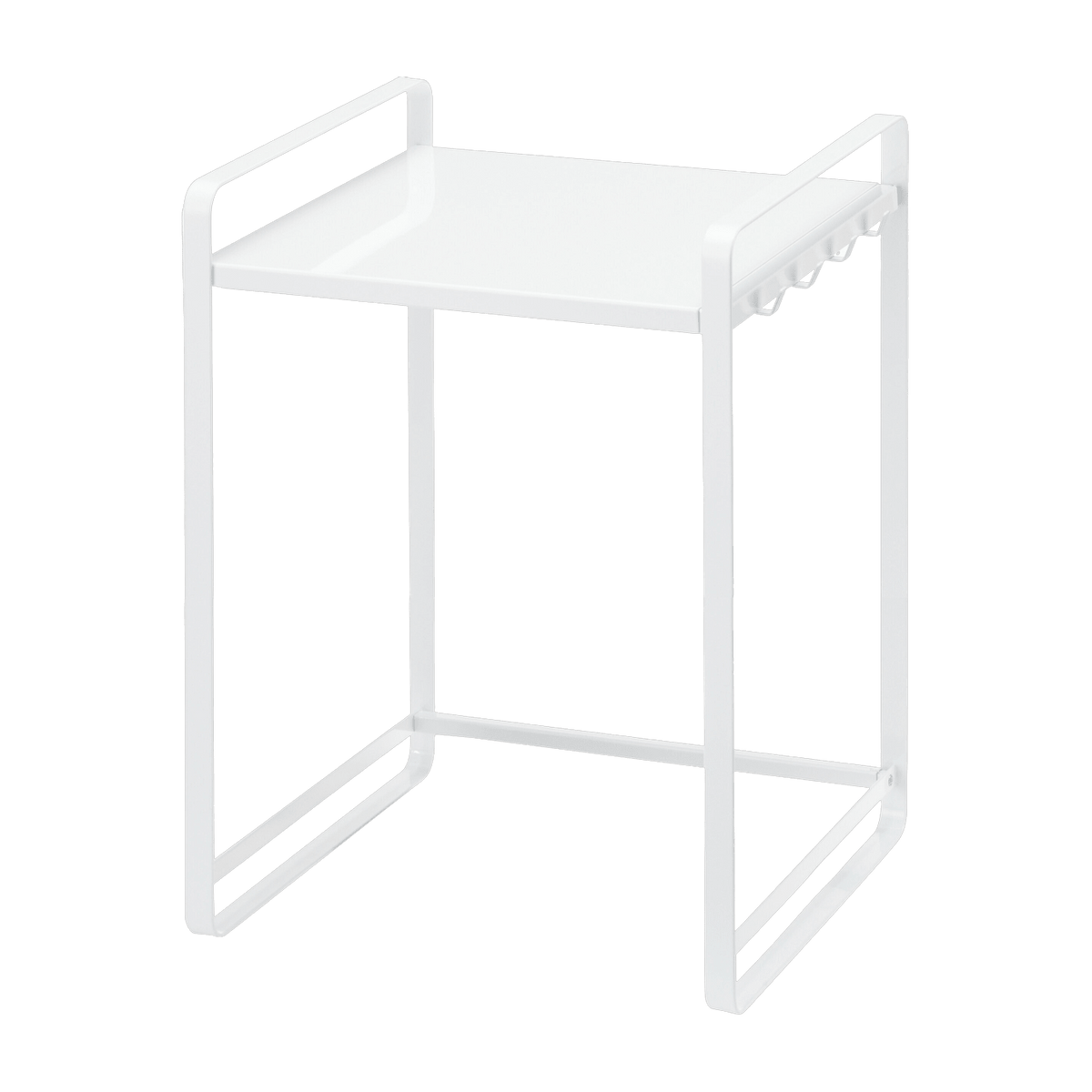 Support de cuisine extensible en acier blanc Tower - Yamazaki - The Cool Republic