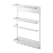 Support de rangement magnétique pour réfrigérateur blanc Tower - Yamazaki - The Cool Republic
