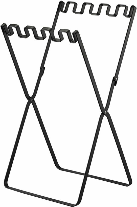 Support de sac à ordures et d'épicerie en acier noir - Yamazaki - The Cool Republic