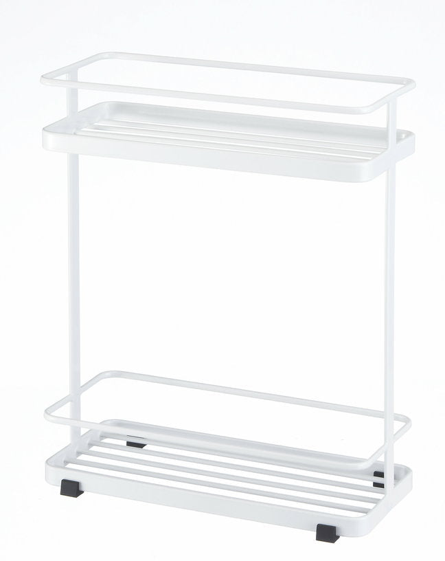 Support de salle de bain en acier blanc Tower - Yamazaki - The Cool Republic