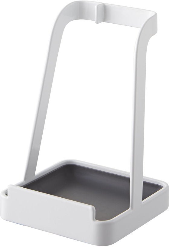 Support pour louche et couvercle blanc 24x10cm - Yamazaki - The Cool Republic