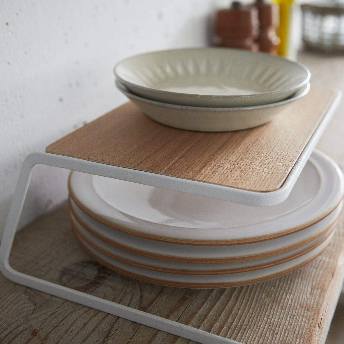 Support pour rangement blanc - Yamazaki - The Cool Republic