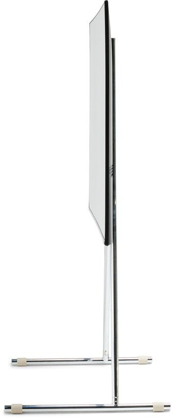 Support pour tv en métal chromé 45x102cm Viva - Pedestal - The Cool Republic