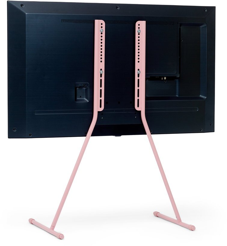 Support pour tv en métal rose 45x102cm Viva - Pedestal - The Cool Republic