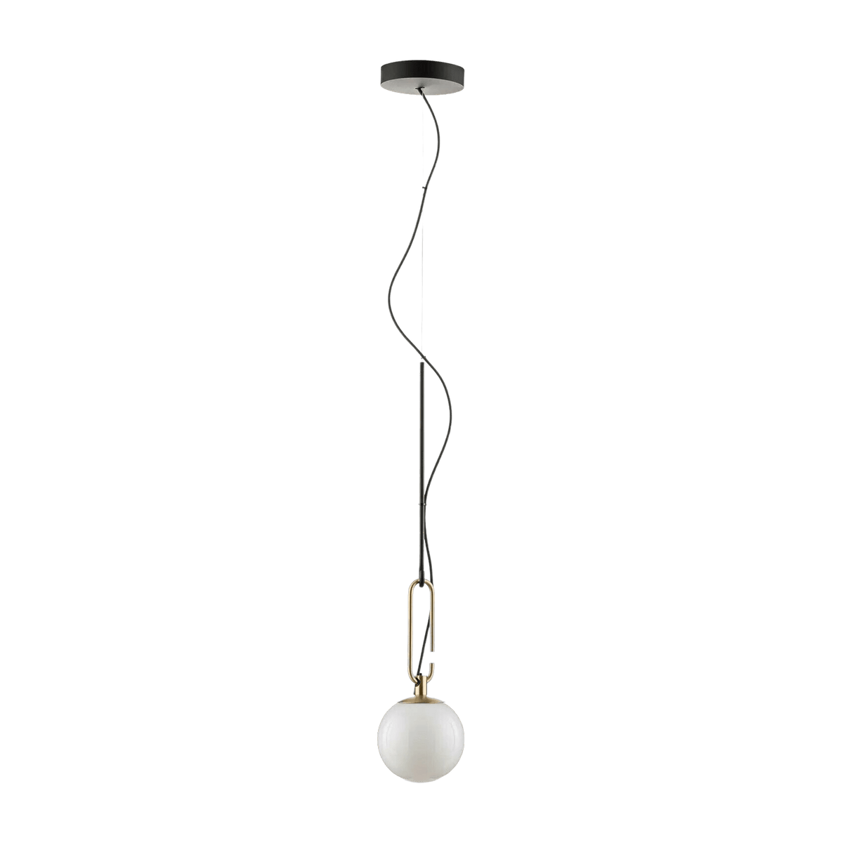 14 cm black suspension lamp Neri&Hu - Artemide - The Cool Republic