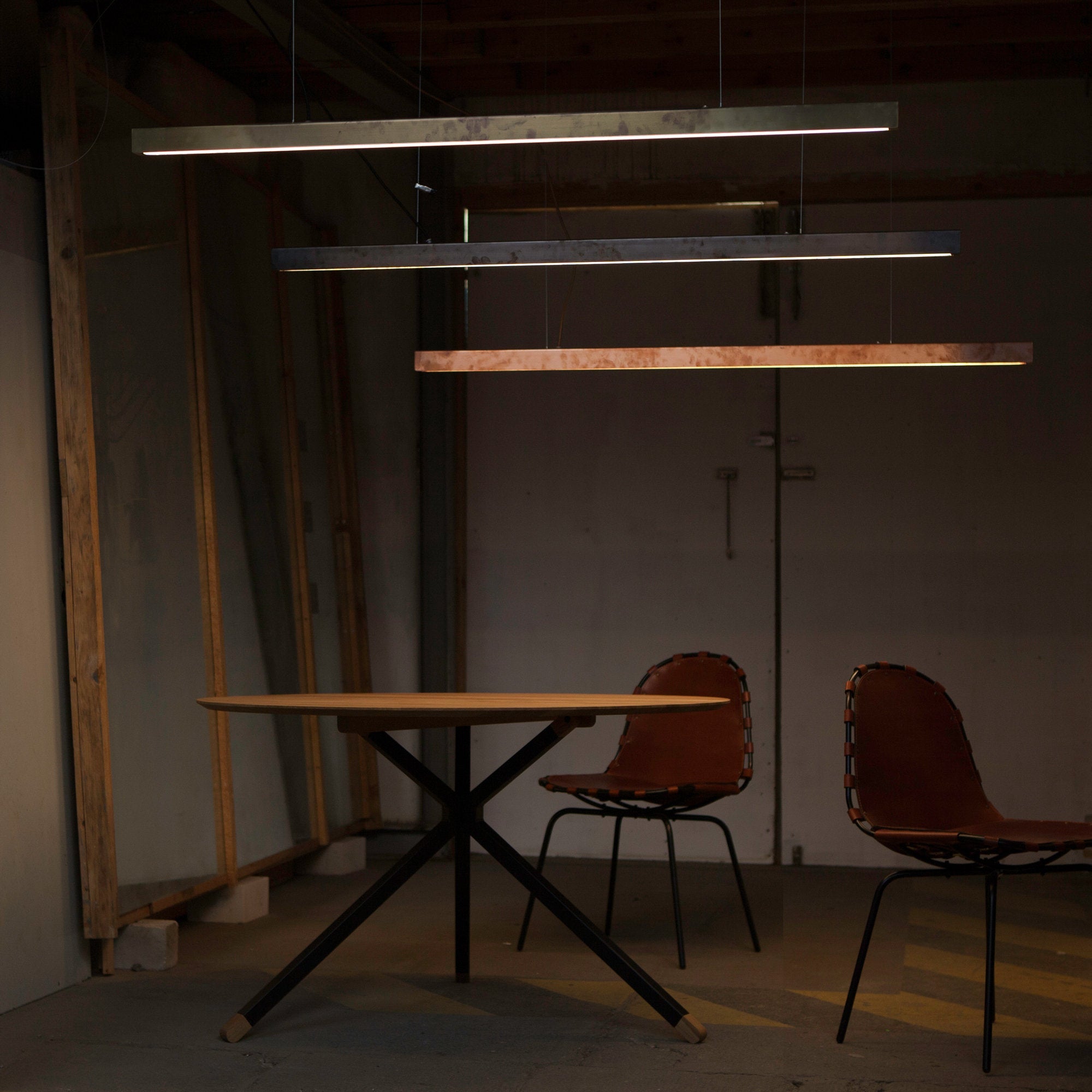 Suspension 150 cm en acier rouillé I Model - Anour - The Cool Republic