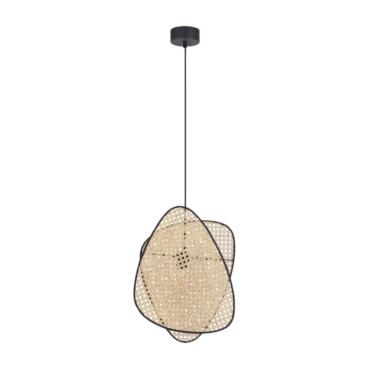 Suspension 2 écrans en cannage 320 cm Screen - Market set - The Cool Republic