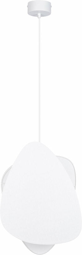 Suspension 2 écrans en cannage blanche 320 cm Screen - Market set - The Cool Republic
