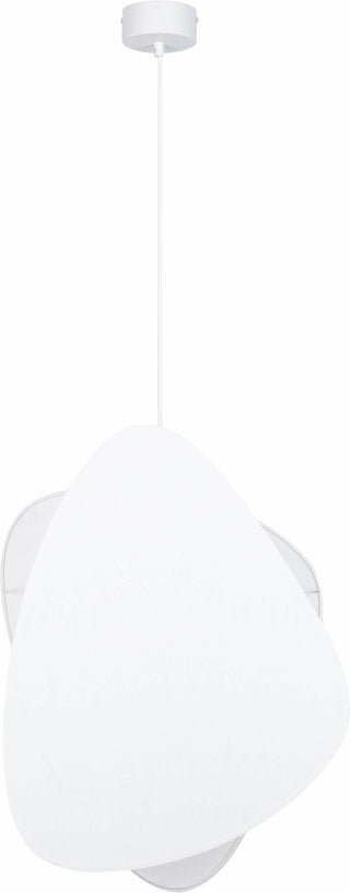 Suspension 2 écrans en cannage blanche 340 cm Screen - Market set - The Cool Republic