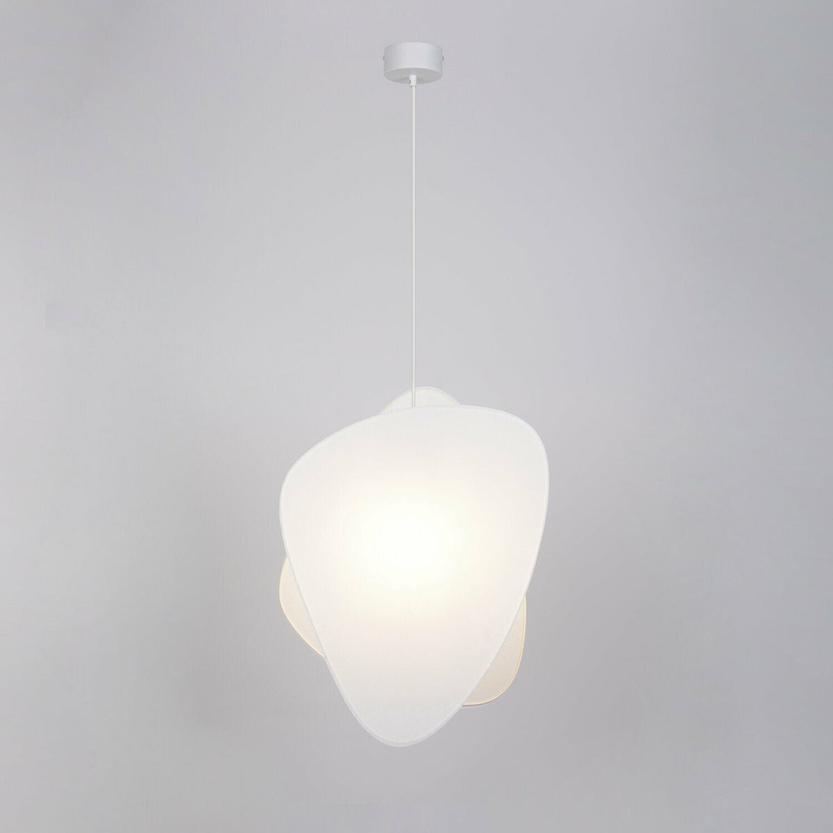 Suspension 2 screens in cannage white 340 cm Screen - Market Set - The Cool Republic