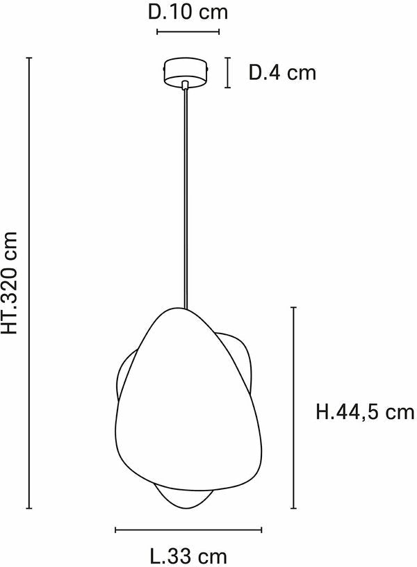 Suspension 2 écrans en cannage noire 320 cm Screen - Market set - The Cool Republic