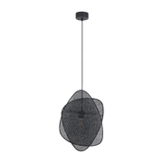 Suspension 2 screens in cannage black 320 cm Screen - Market Set - The Cool Republic