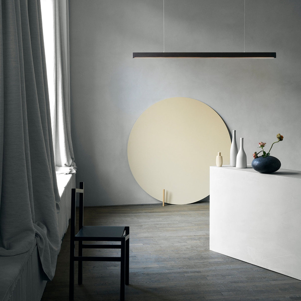 Suspension 200 cm en acier bleu I Model - Anour - The Cool Republic