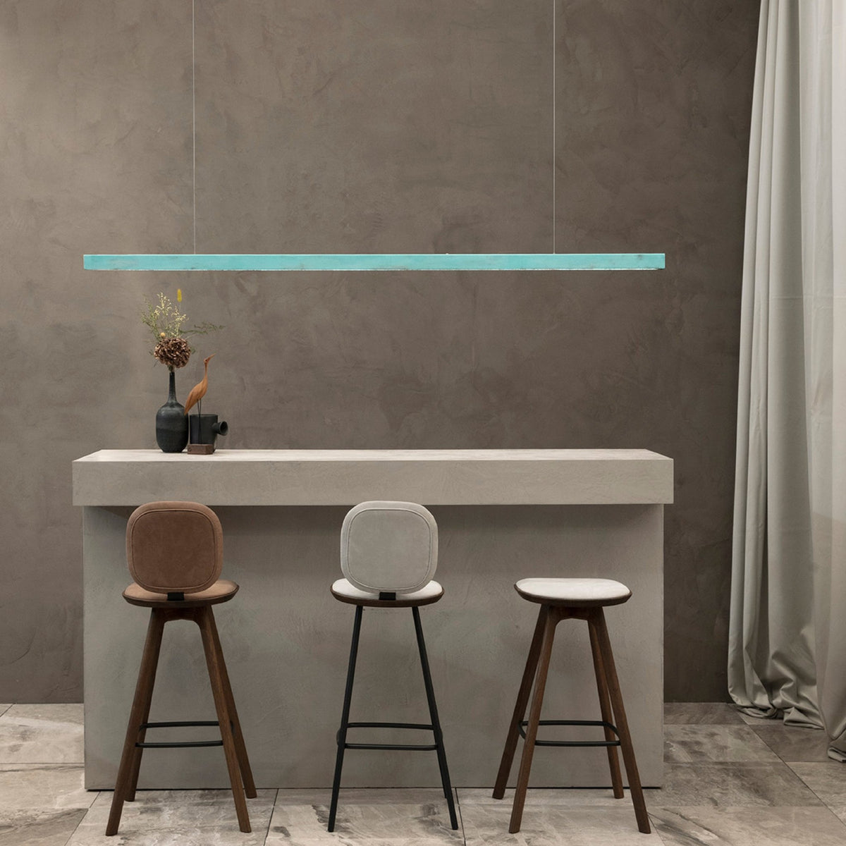 Suspension 200 cm en cuivre oxydé I Model - Anour - The Cool Republic
