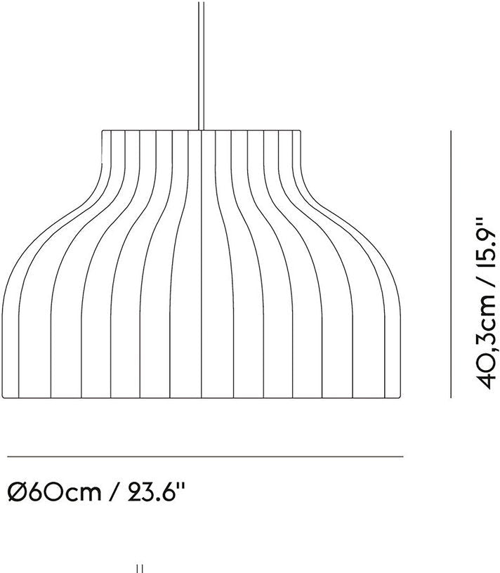Suspension 60 cm Open Strand - Muuto - The Cool Republic
