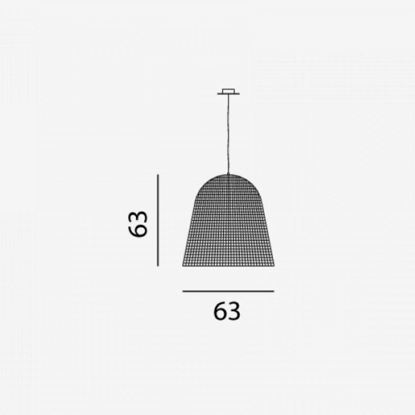 Suspension 63 cm Bell 95 - Gervasoni - The Cool Republic