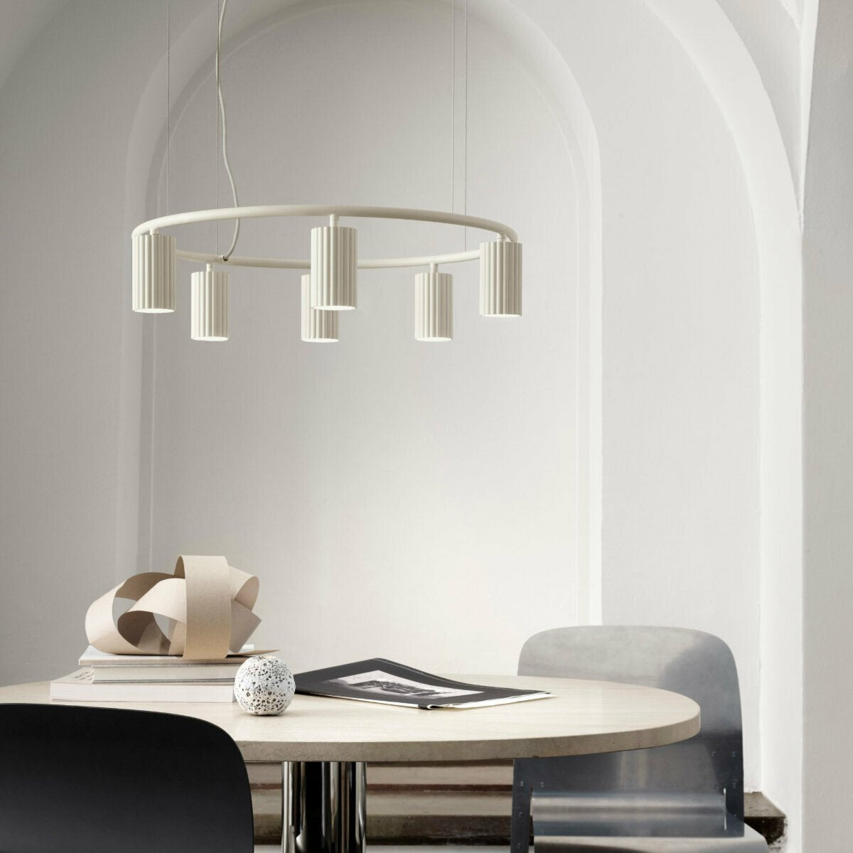 Suspension aluminium noir Donna Circle 60 - Pholc - The Cool Republic