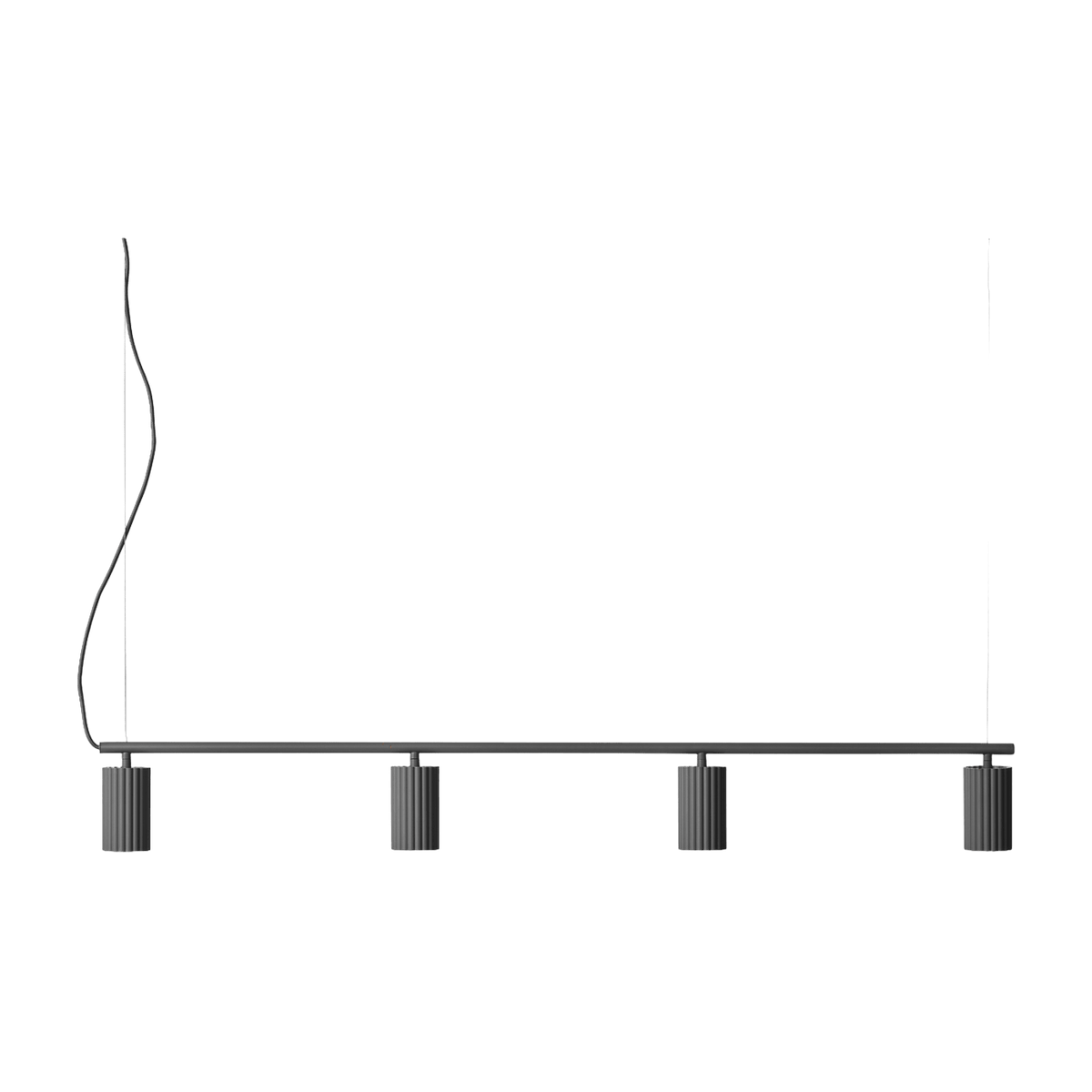 Suspension aluminium noire Donna Line 120 - Pholc - The Cool Republic