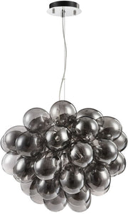 Suspension argentée en métal 40 cm Balbo - Maytoni - The Cool Republic