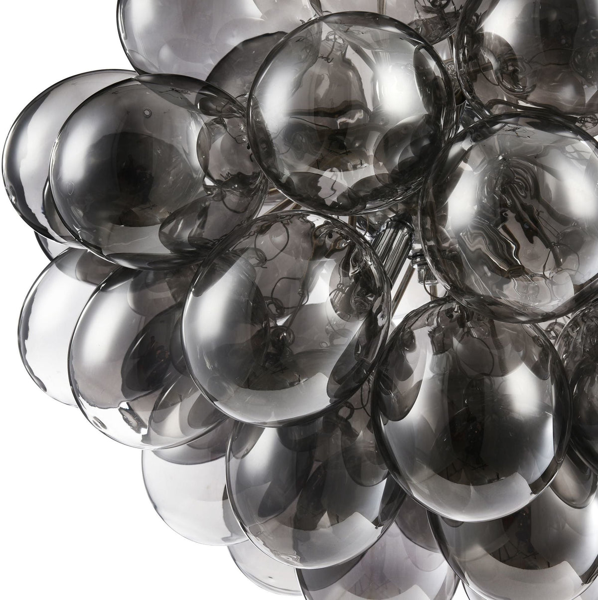 Suspension argentée en métal 40 cm Balbo - Maytoni - The Cool Republic