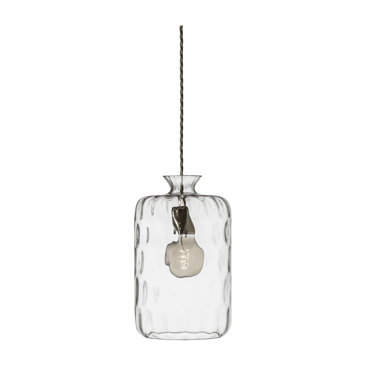 Pillar silver and clear suspension - Ebb & Flow - The Cool Republic