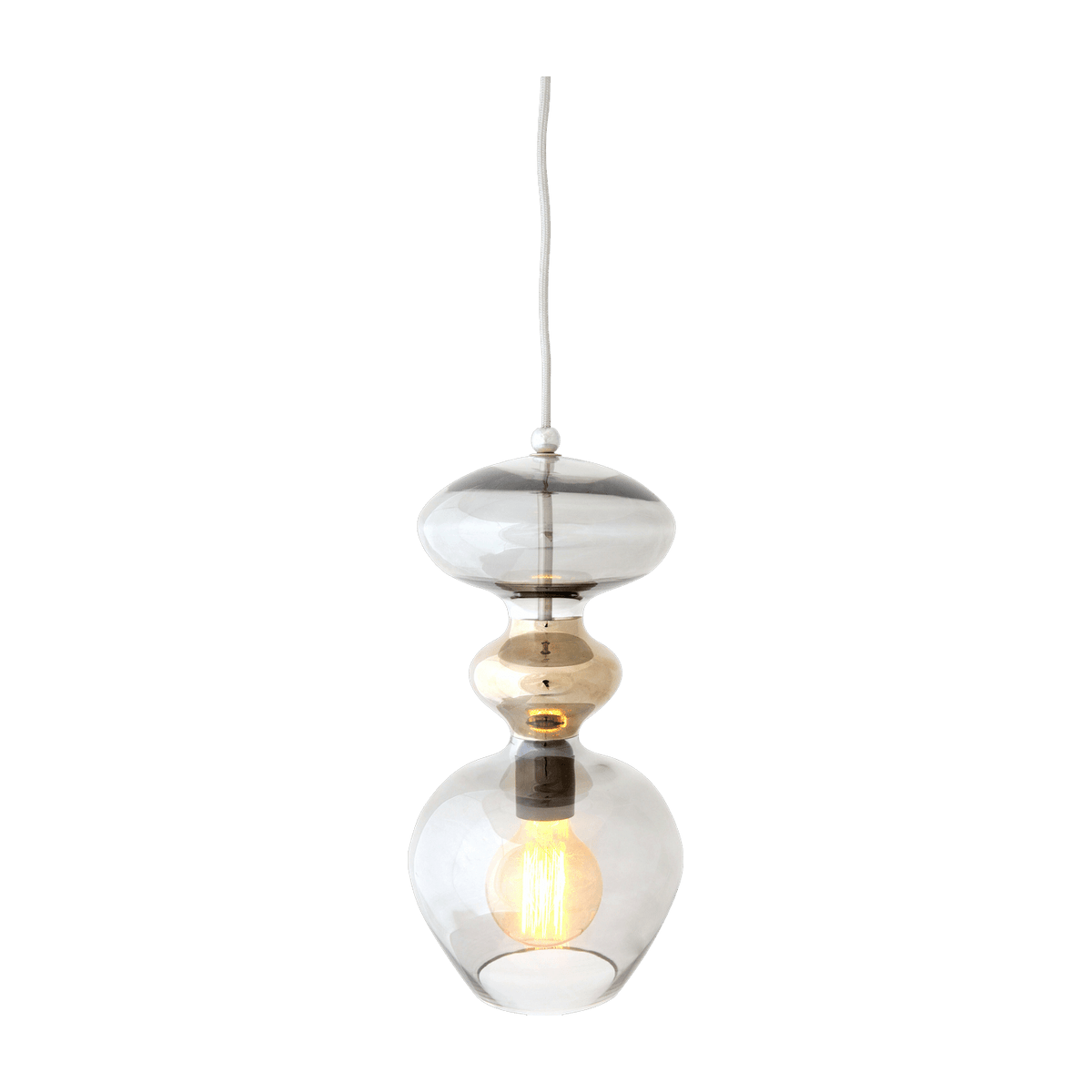 Silver and grey suspension M Futura - Ebb & Flow - The Cool Republic