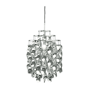 Silver ABS plastic suspension Spiral Mini - Verpan - The Cool Republic