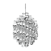 Silver ABS plastic suspension Spiral SP01 - Verpan - The Cool Republic