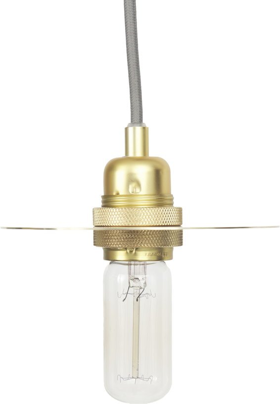 Suspension avec abat - jour et ampoule 15 cm Circle - Frama - The Cool Republic