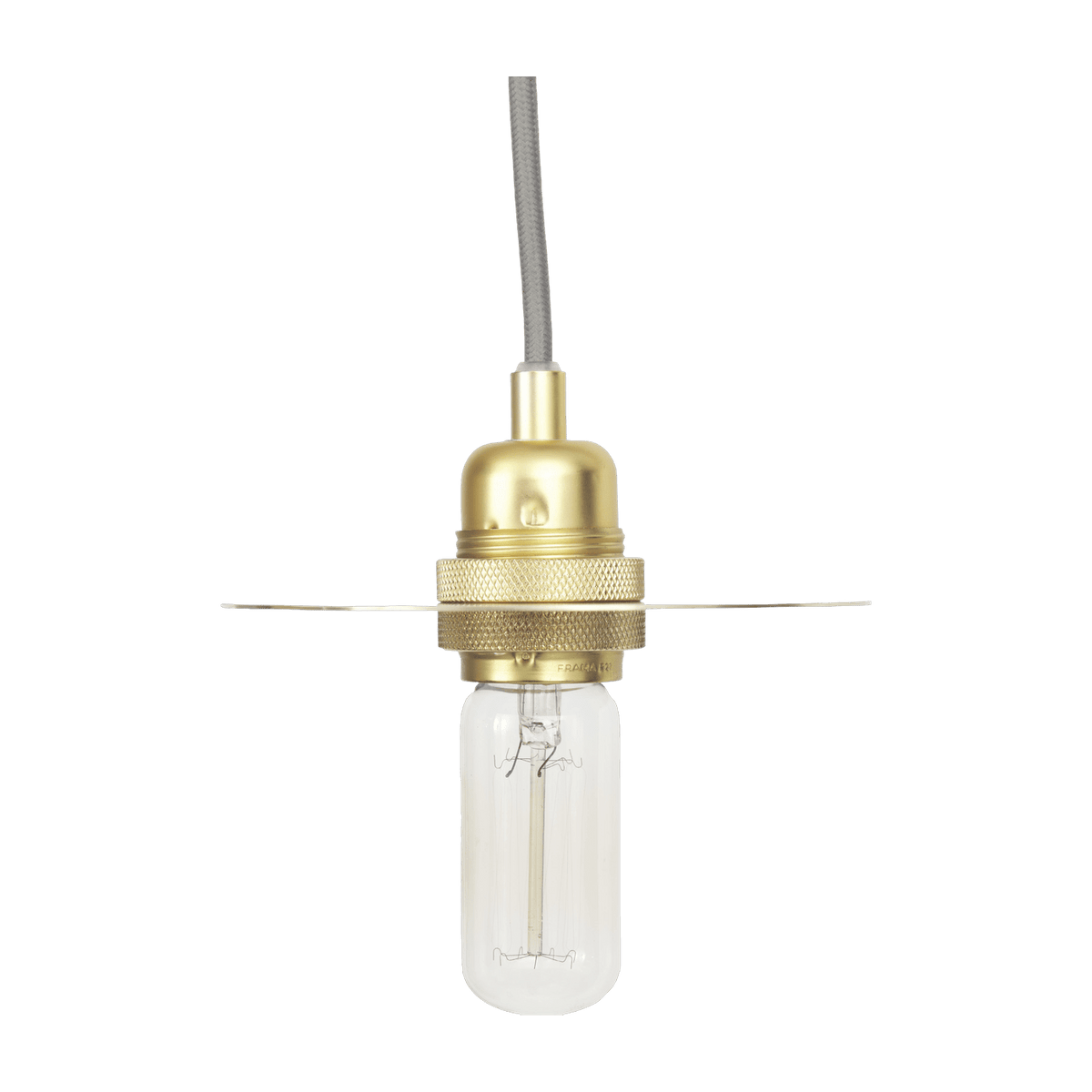 Suspension avec abat-jour et ampoule 15 cm Circle - Frama - The Cool Republic