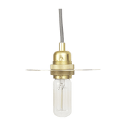 Suspension avec abat-jour et ampoule 15 cm Circle - Frama - The Cool Republic