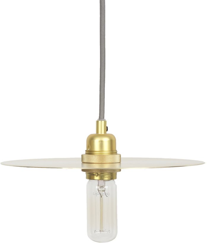 Suspension avec abat - jour et ampoule 25 cm Circle - Frama - The Cool Republic